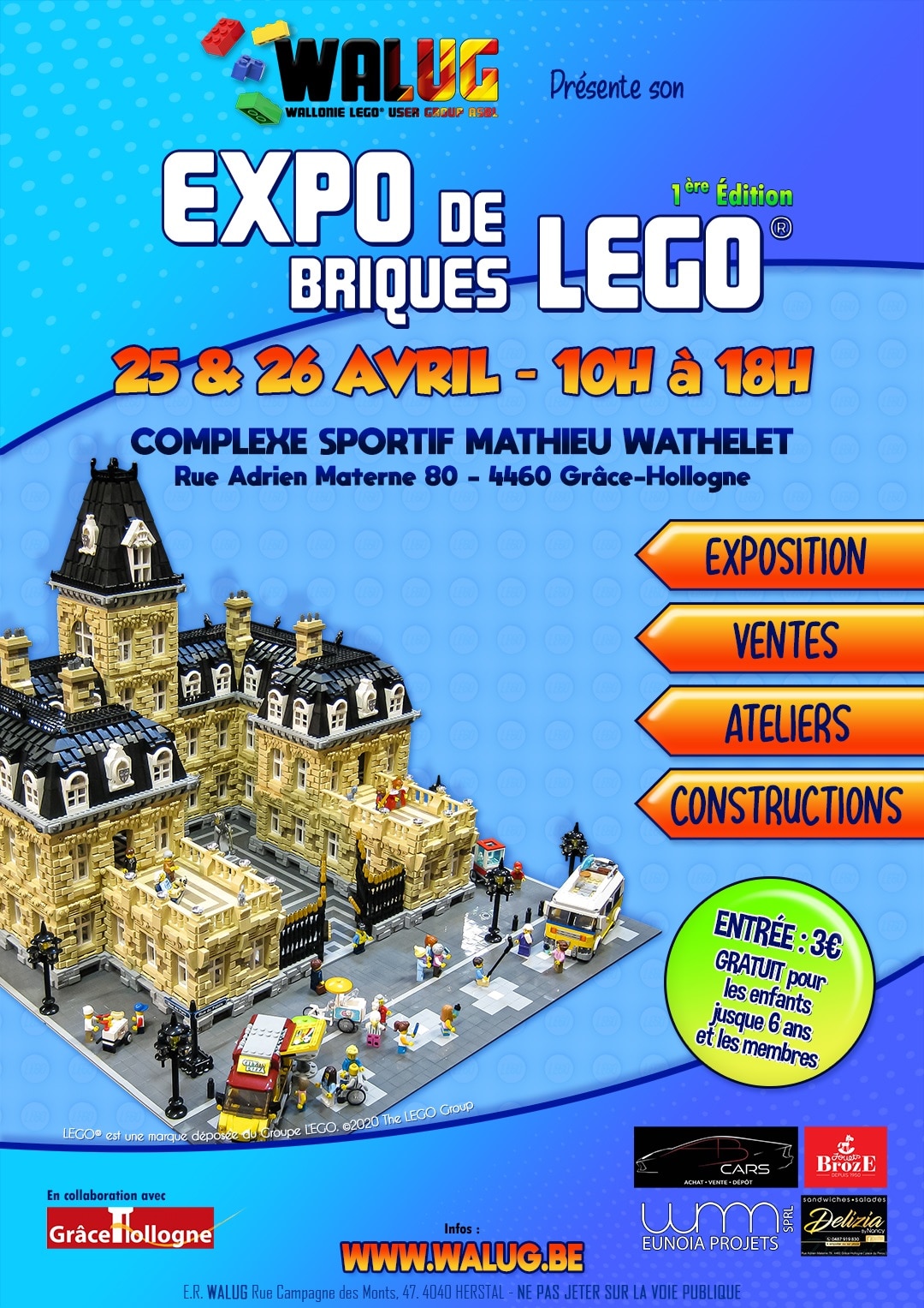 expo de briques Lego